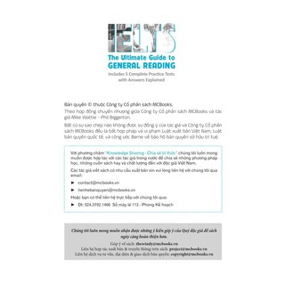 Sách - IELTS The Untimate Guide To General Reading (Trong Bộ Bí Kíp Tự Học IELTS 9.0)