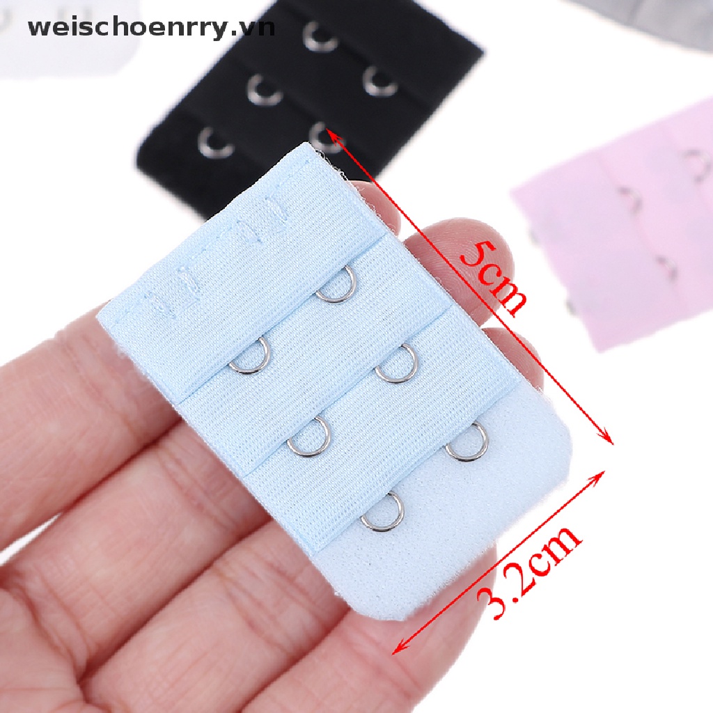 Set 5 phụ kiện nối mở rộng dây áo ngực phụ nữ 2 móc