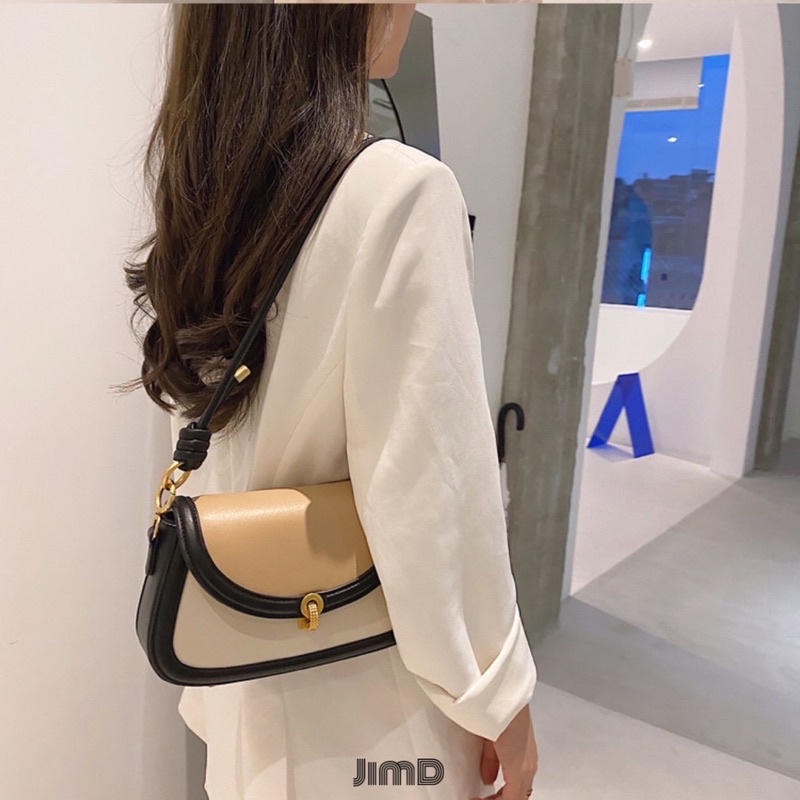 Túi xách nữ dây đeo tròn nhỏ khoá cài dài 25cm- BL01