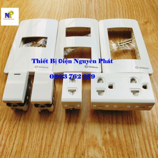 Mặt công tắc ổ cắm sino dòng s-concept