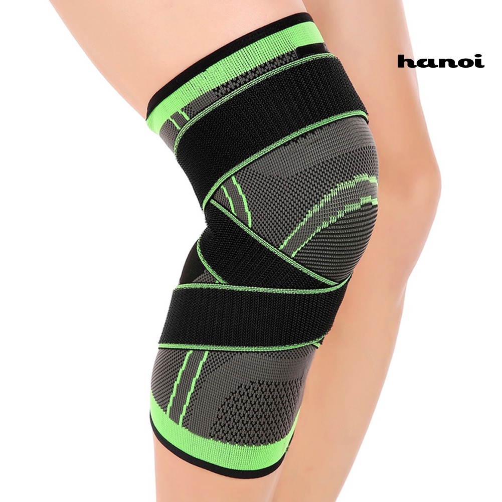 (Hàng Mới Về) 1 Đai Quấn Đầu Gối Hỗ Trợ Giảm Đau Khớp Khi Chơi Thể Thao
