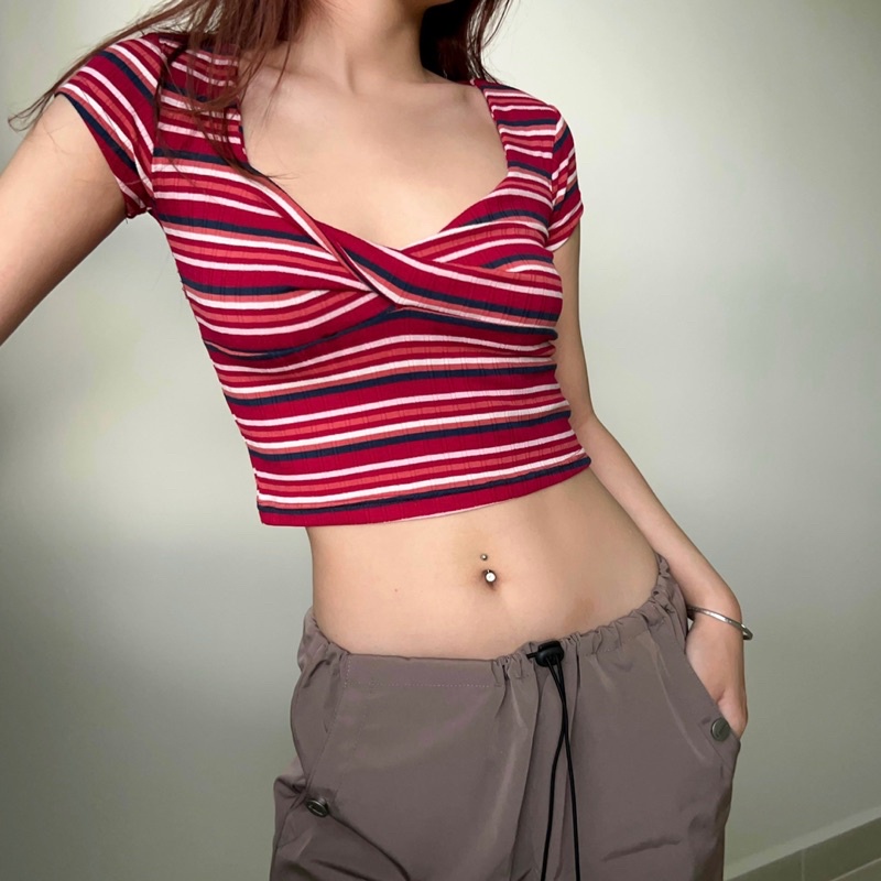 Áo ERRORIST frepink / frered croptop
