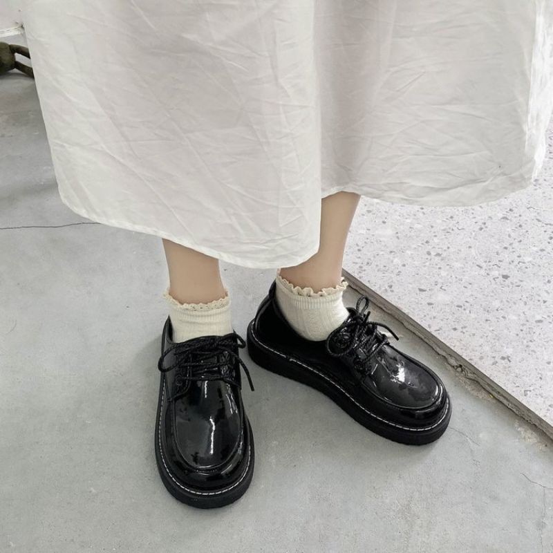 Giày oxford nữ mũi tròn siêu xinh | BigBuy360 - bigbuy360.vn