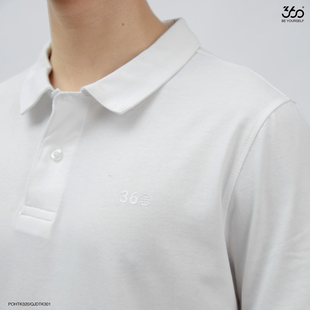 Áo polo trơn chất liệu cao cấp chống bai gião thương hiệu 360 Boutique - POHTK320