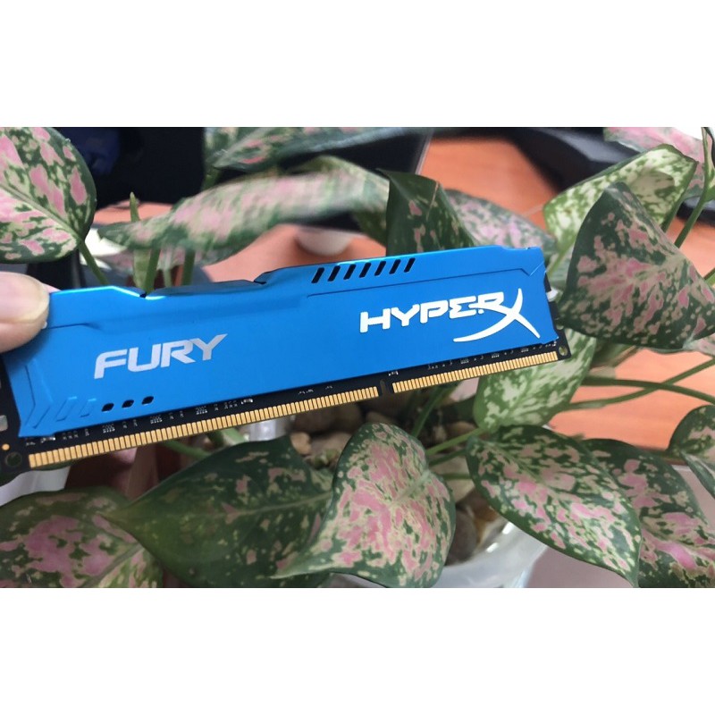 ♚ 💻 Ram Kingston HyperX 8GB DDR3 1600MHz PC3-12800U 1.5V Tản Nhiệt Kép Dùng Cho Máy Tính Để Bàn PC Bh 3 Năm