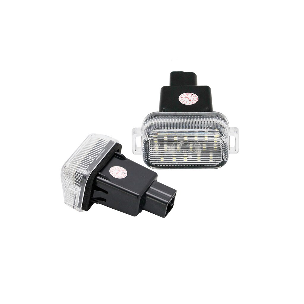 Set 2 Đèn LED Ánh Sáng Trắng Gắn Biển Số Xe Ô Tô Mazda A / T  2014-2020 For Mazda 3 Hatchback 2014-2018