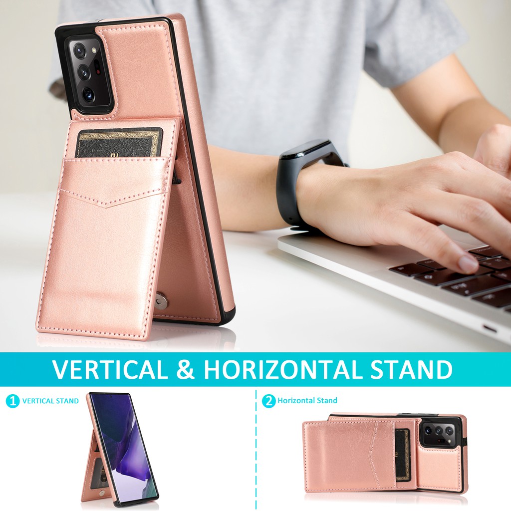 Ốp Lưng Kiểu Ví Tiền Cho Samsung Galaxy S23 S22 Note 20 Ultra S23 Plus