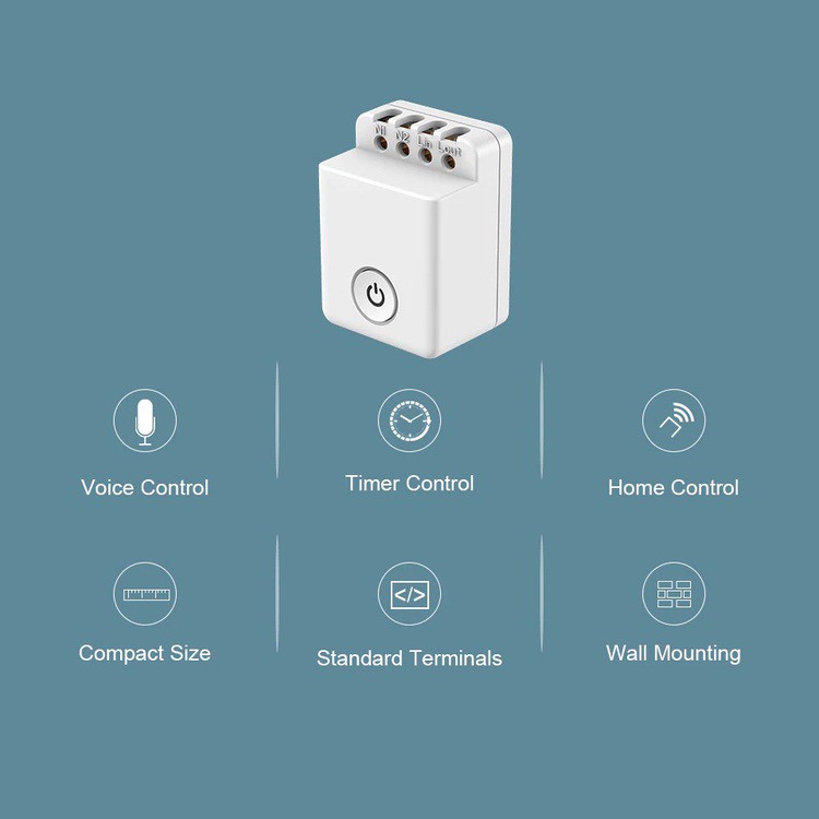 Công Tắc Broadlink MCB1 - Công Tắc Điều Khiển Từ Xa Thông Minh Bằng Wifi/3G/4G