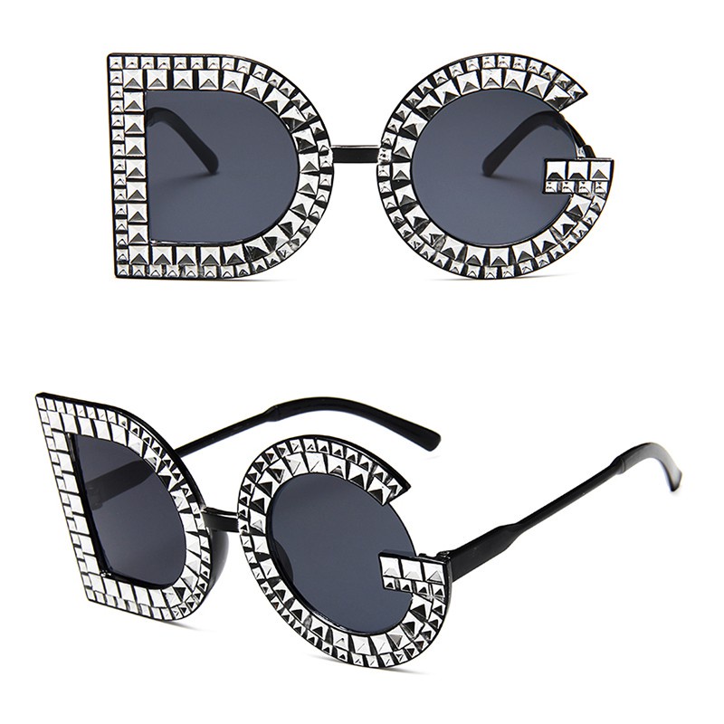 (KIQI-FASHION) COD Kính Mát Thời Trang Khung DG Cổ Điển Cho Nữ