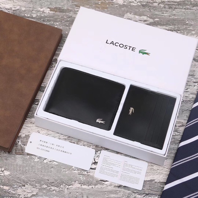 SET VÍ LACOSTE+ VÍ ĐỰNG CARD