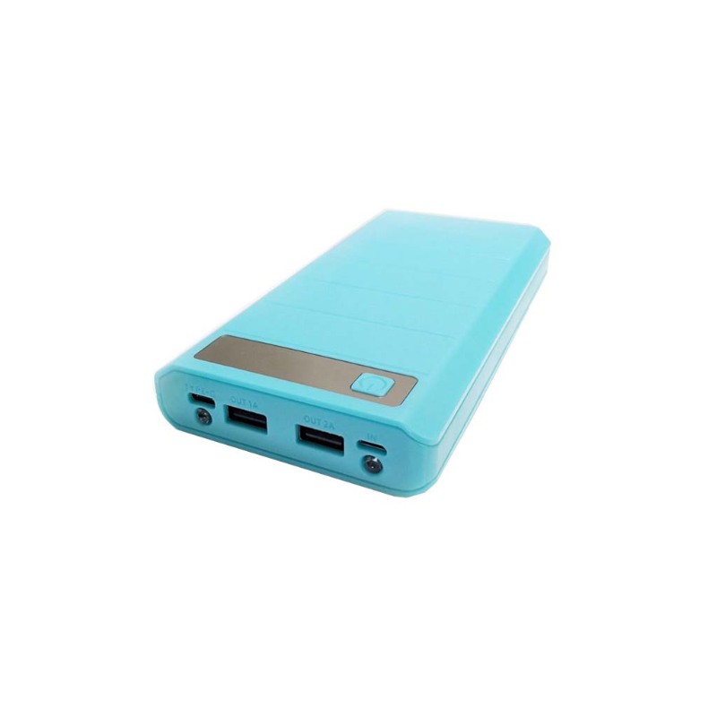 Cục Sạc Dự Phòng Wili Type C 2 Usb 8x 18650 Có Đèn Led
