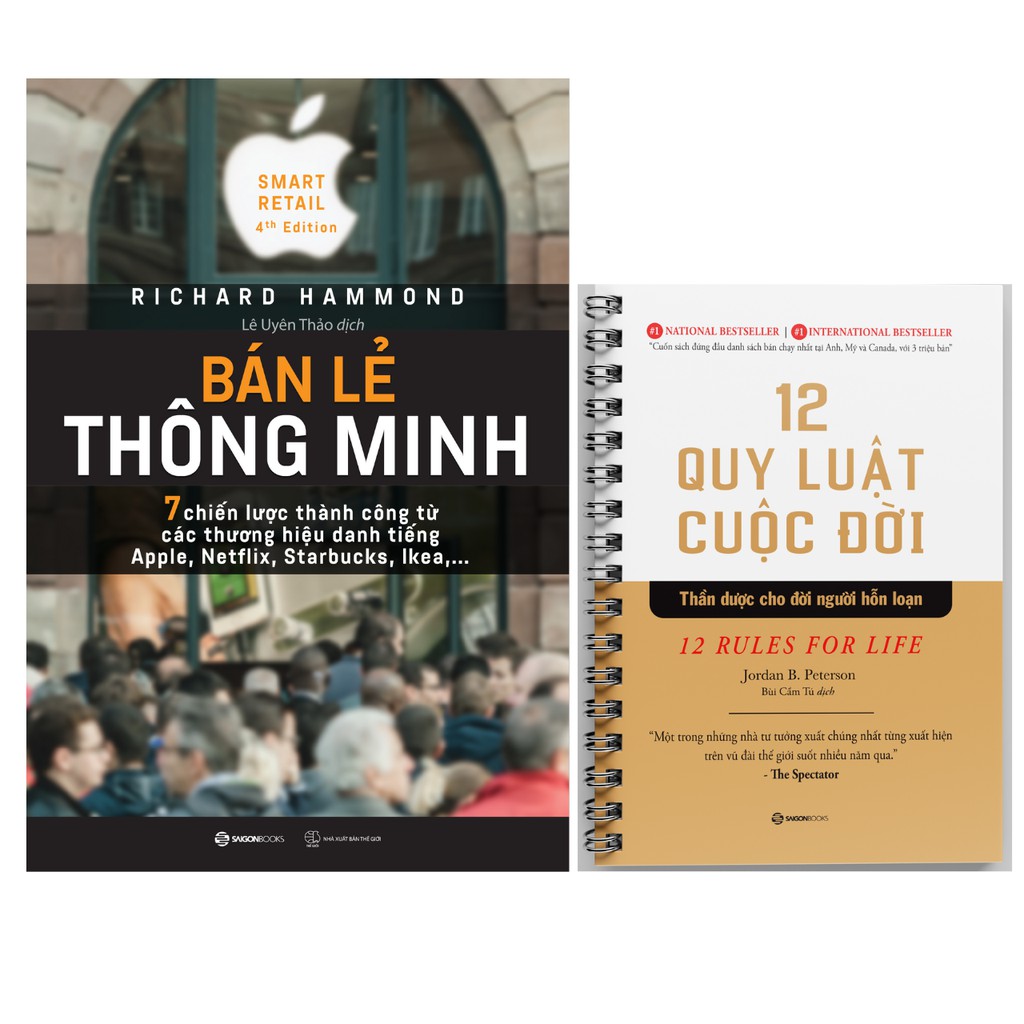 SÁCH - Bán lẻ thông minh, sổ tay 12 quy luật cuộc đời (Bộ)