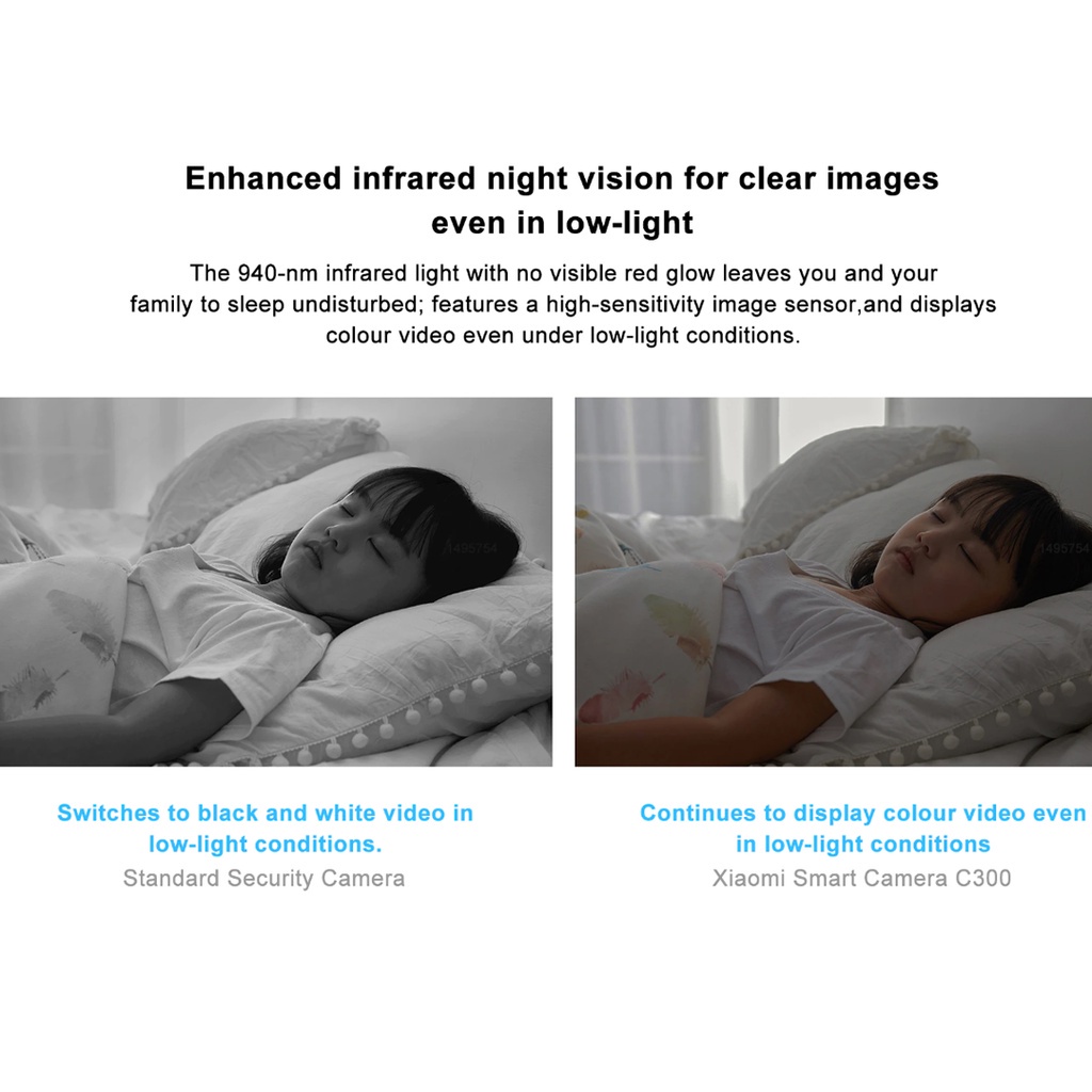 Camera wifi Xiaomi Smart Camera C300 XMC01 Camera IP giám sát 2K 1296P model mới 2022