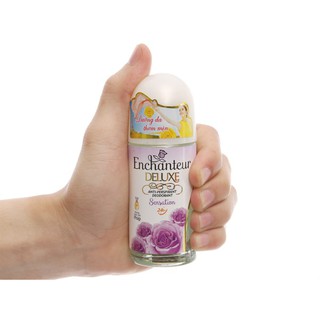 Lăn khử mùi hương nước hoa Enchanteur tím