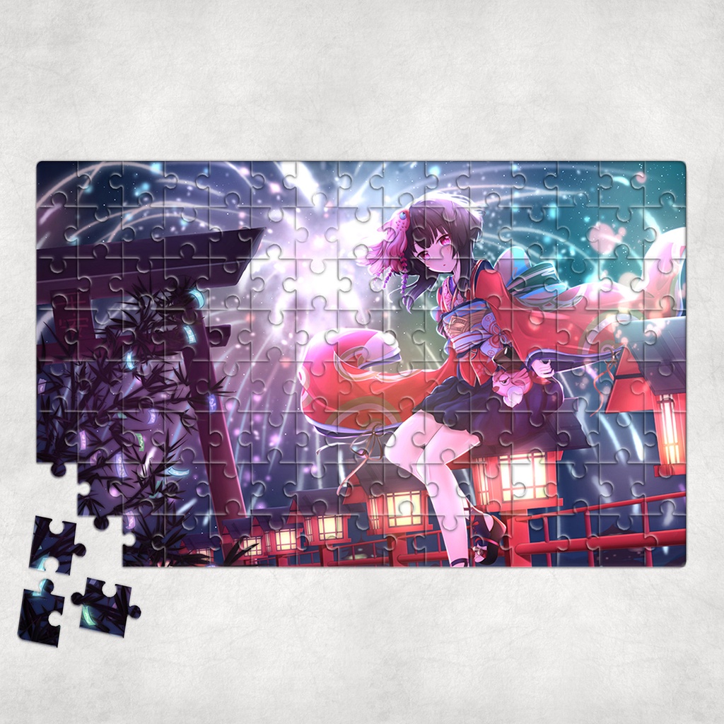 Tranh ghép hình ONMYOUJI - Mẫu 3 - Nhận in theo yêu cầu