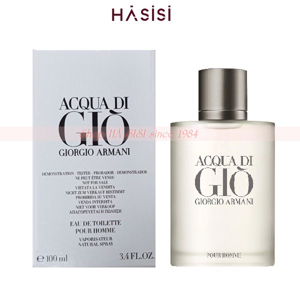 Nước hoa nam Tester ARMANI - Acqua Di Gio Pour Homme EDT 100ml