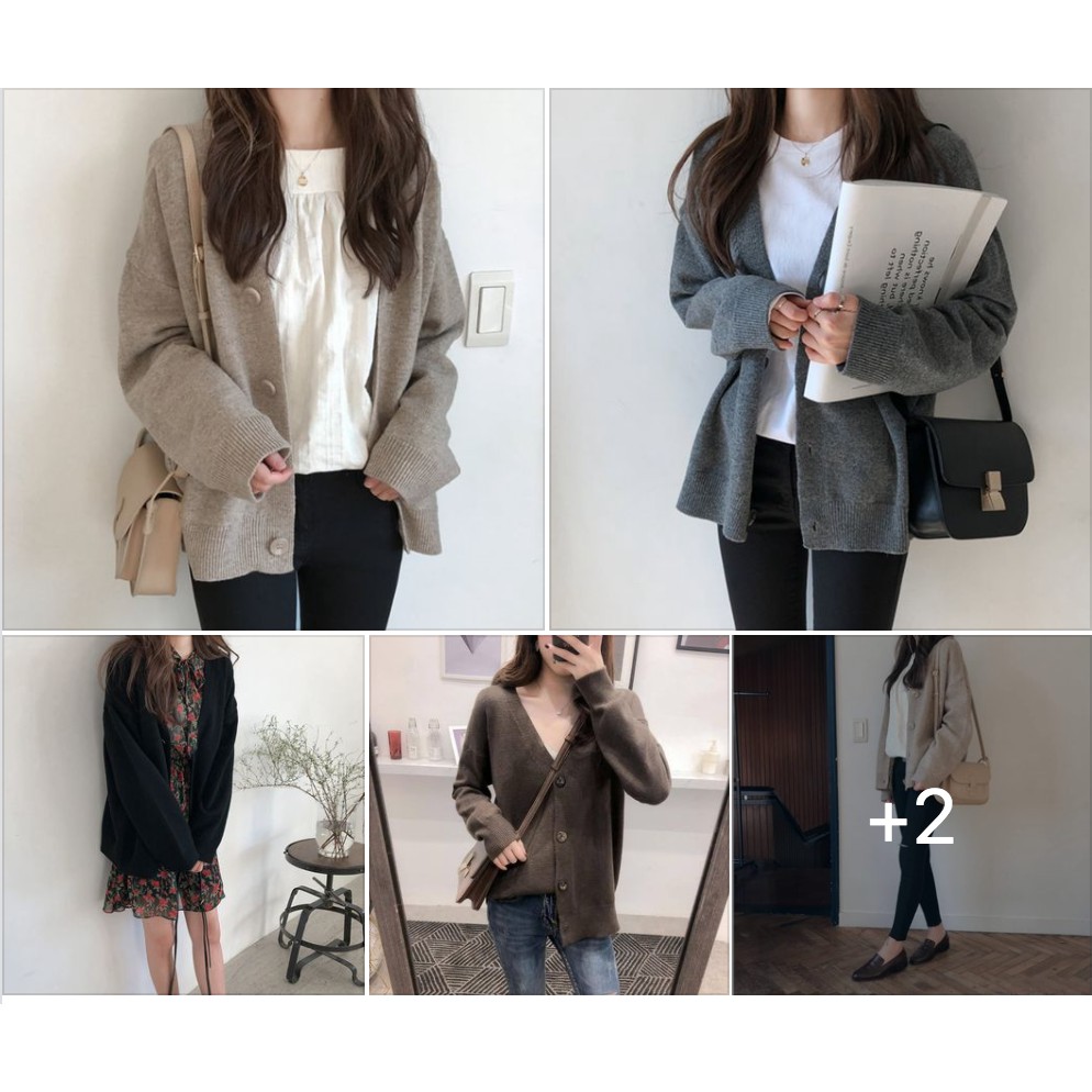 [Hàng có sẵn] Áo len cardigan hot hit | BigBuy360 - bigbuy360.vn