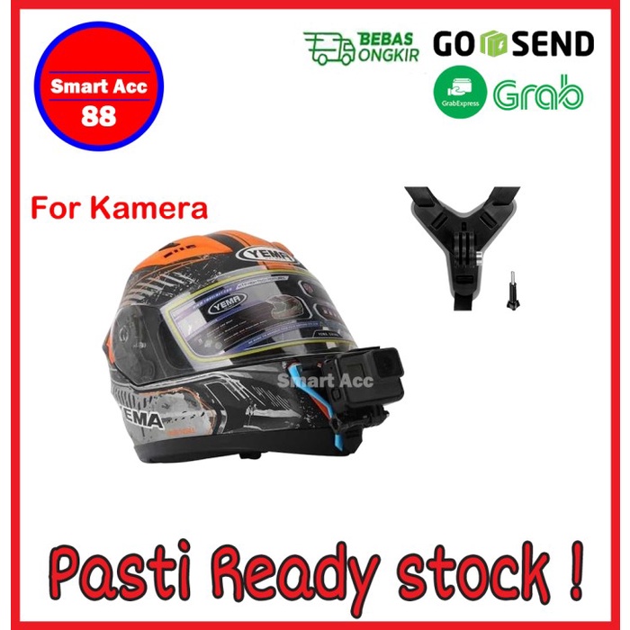 Dây đeo mũ bảo hiểm màu đen cho Gopro Yi Osmo Action | BigBuy360 - bigbuy360.vn