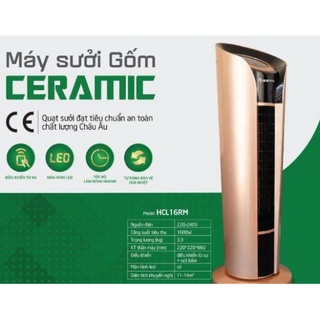 Máy sưởi gốm Erito , ceramic- Bảo Hành 1 đổi 1 trong 1 năm - Điện máy TechSmart
