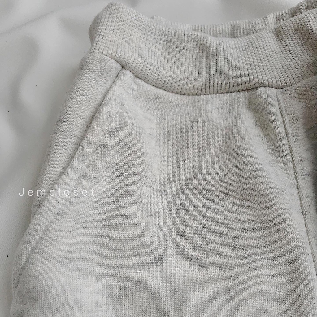 Quần short nữ JEMCLOSET vải lửng chất liệu da cá xẻ lai cá tính mặc đi chơi - 2388