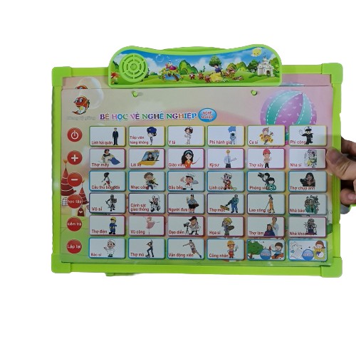 Bảng điện tử thông minh dùng để học chữ cái cho bé và giúp trẻ nhận biết sớm tiếng song ngữ