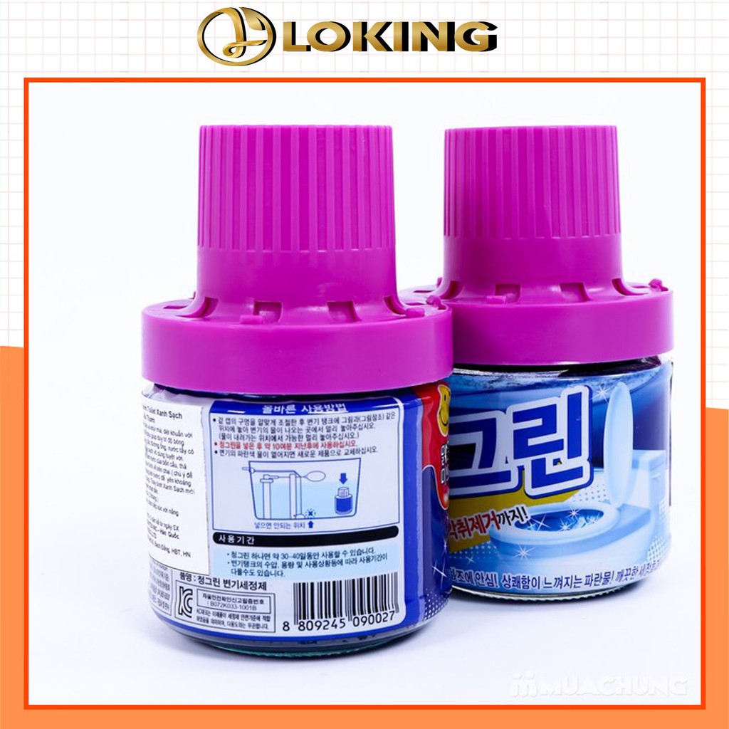 Lọ thả bồn cầu Hàn Quốc, diệt sạch khuẩn và toả hương thơm - LOKING