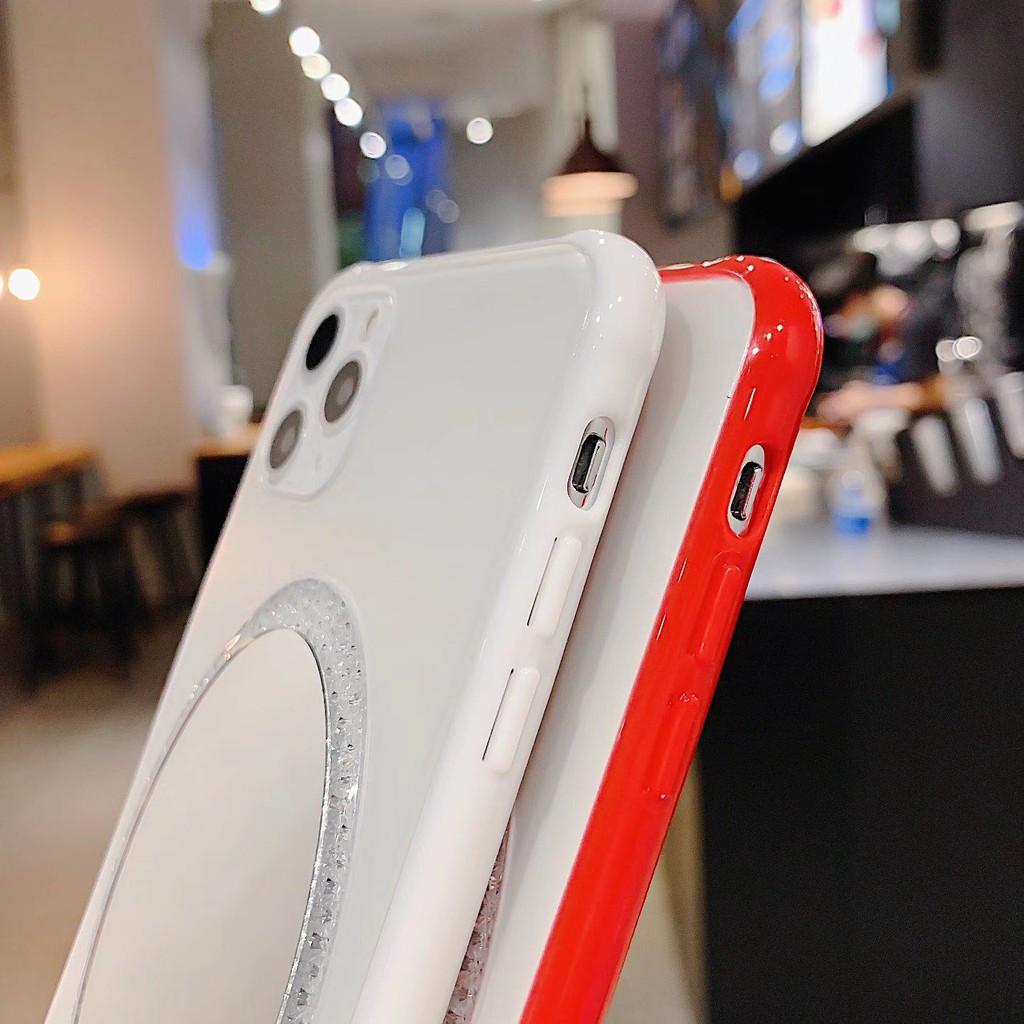 Ốp Điện Thoại Mặt Gương Cho Iphone 11 Pro Max Xs Xr I 7 I 8 I 6s Se 2 | BigBuy360 - bigbuy360.vn