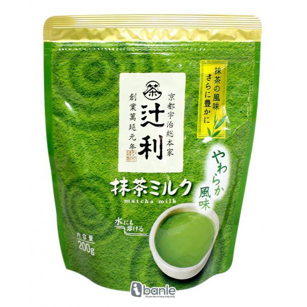 ( Bán sỉ ) Combo 6 gói Bột trà xanh sữa Matcha Milk 200gr