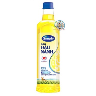 Dầu ăn đậu nành simply 1l
