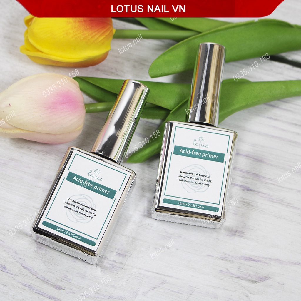 Kiềm dầu ( Primer ), khử dầu lotus chai 18ml