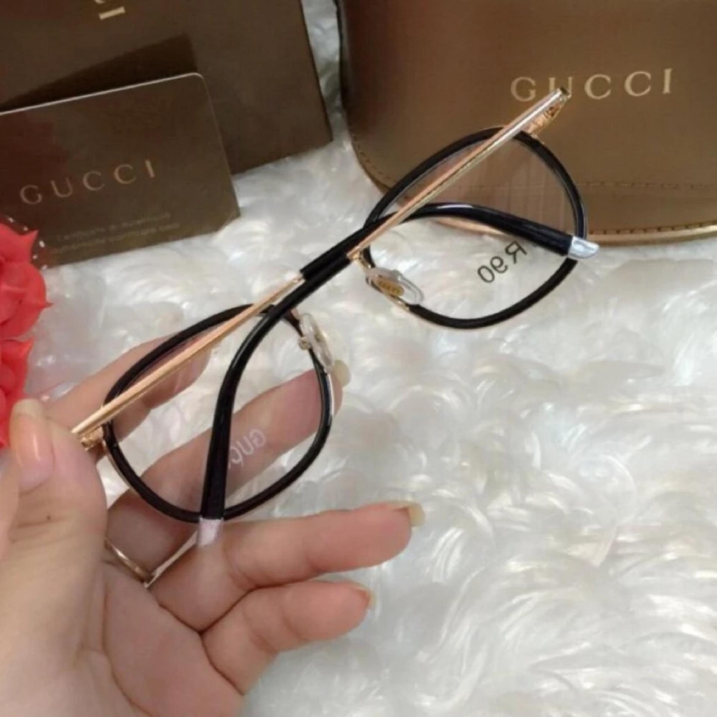 Gọng kính cận mới 3368 (gọng kính màu đồng)