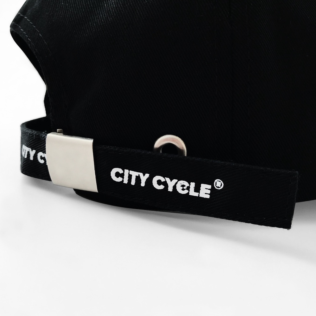 Mũ lưỡi trai local brand Mascot City Cycle thêu hình linh vật oversize unisex