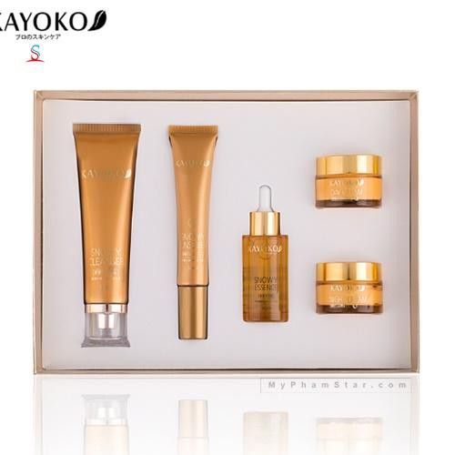 Kem chống nắng BB Kayoko vàng 5in1, kem cản nắng giúp da trắng hồng