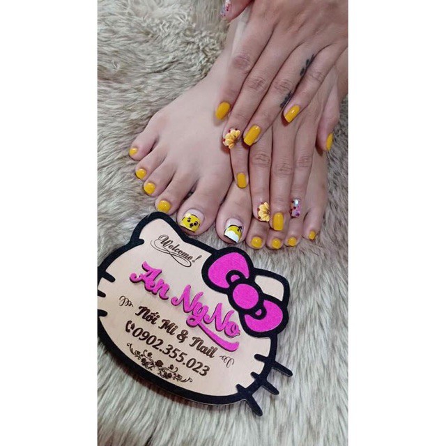 Bảng gỗ nail, Bảng tên shop chụp ảnh nail, móng,mi