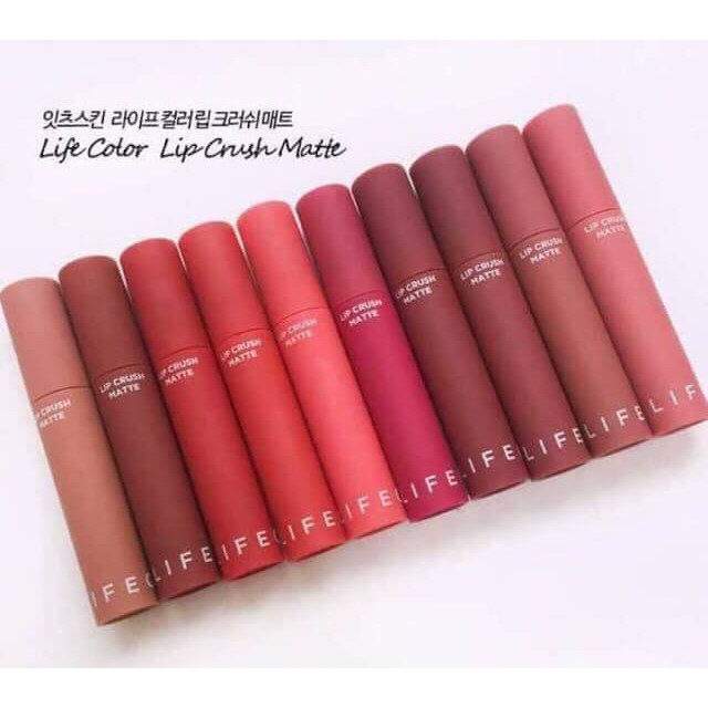 Son Kem Lì It’s Skin Life Color Lip Crush Matte