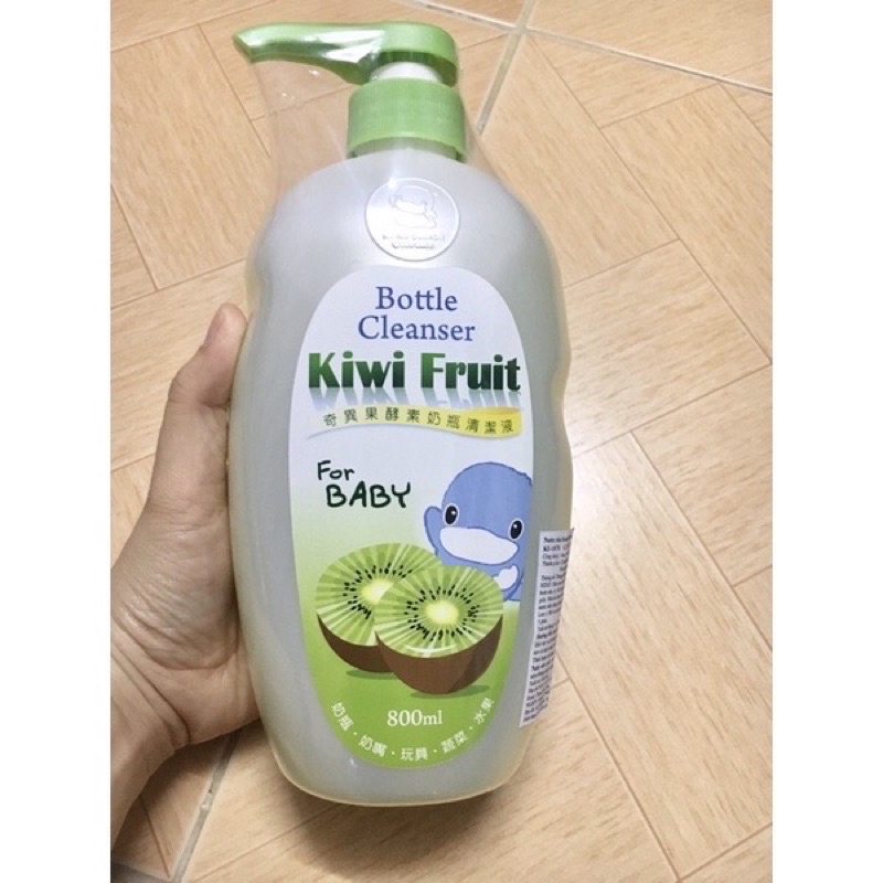 Nước rửa bình sữa hương kiwi KU.KU DUCKBILL KU1078-KU1081 - 600ml/800ml