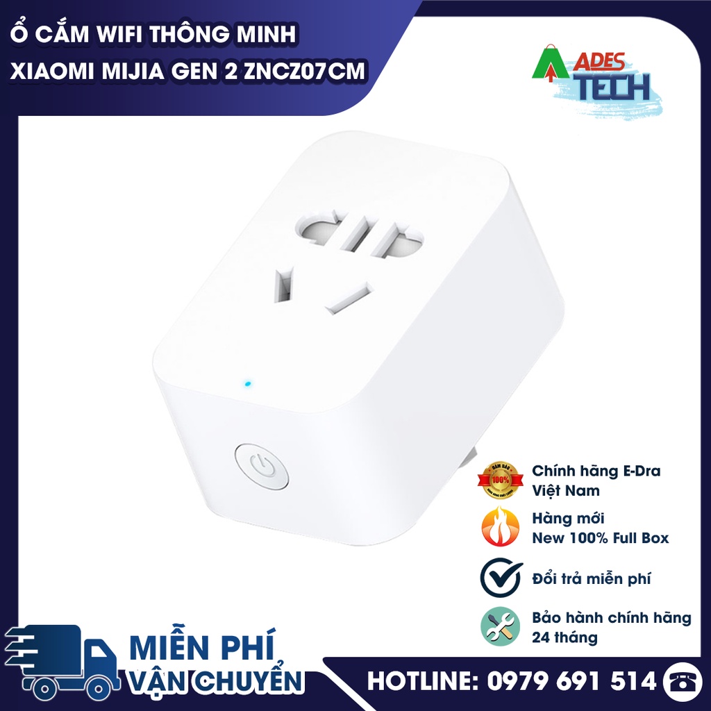 Ổ Cắm Wifi Thông Minh Xiaomi Mijia Gen 2 ZNCZ07CM