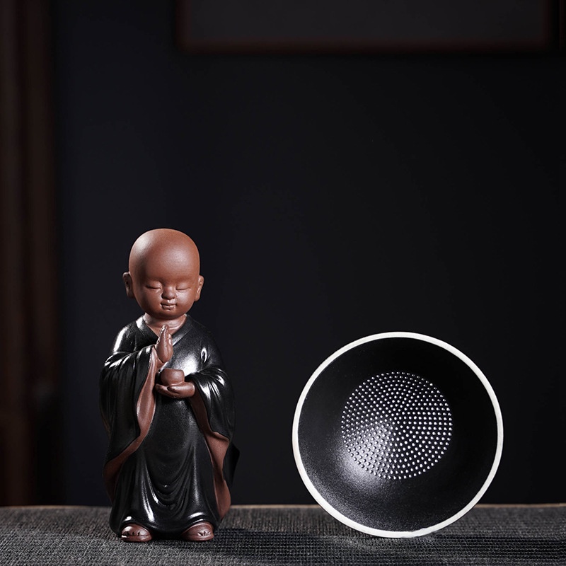 Bộ Lọc Trà, Lược Trà Bằng Gốm Dùng Pha Trà