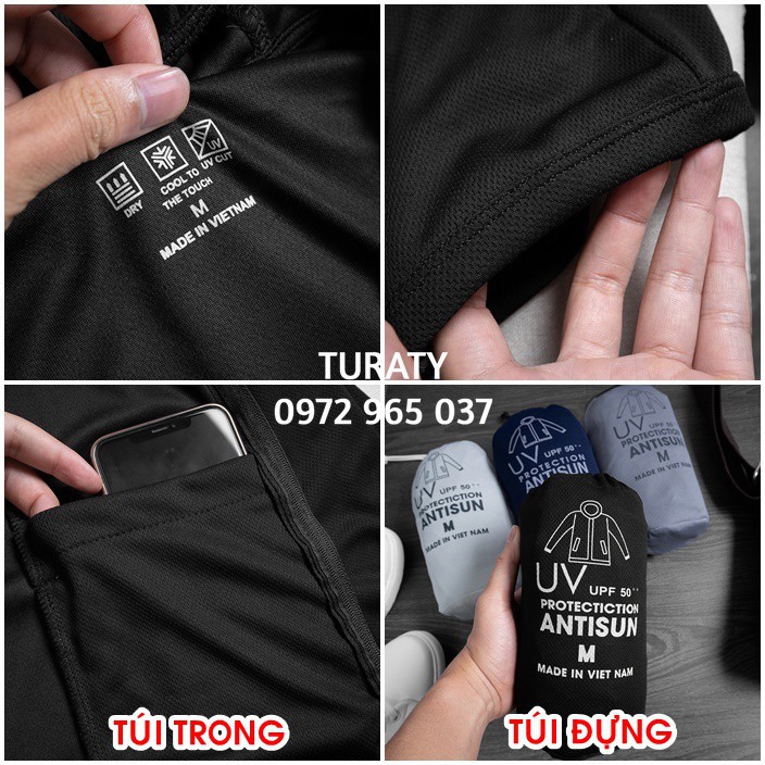 [Video Ảnh thật] Áo Chống Nắng Nam Nữ, Vải Thông Hơi, Thoáng Mát, Chống Tia UV, Hàng Đẹp Cam Kết 1 Đổi 1 Ko Cần Lý Do | BigBuy360 - bigbuy360.vn