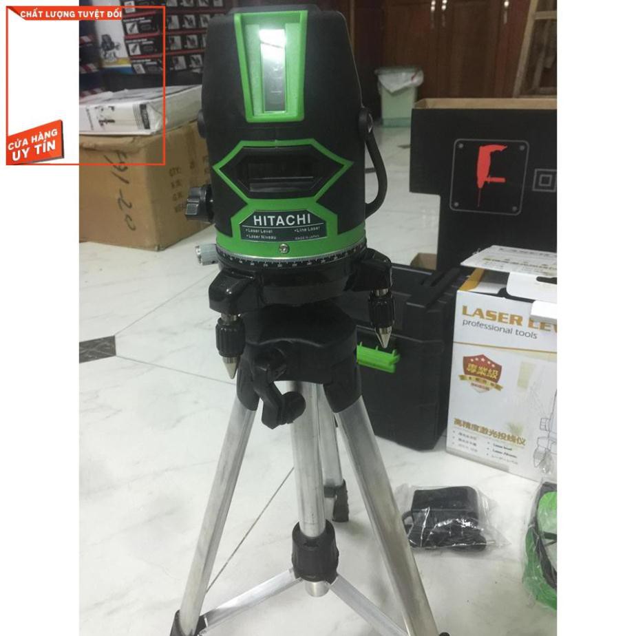 MÁY CÂN MỰC LASER HITACHI 5 TIA XANH