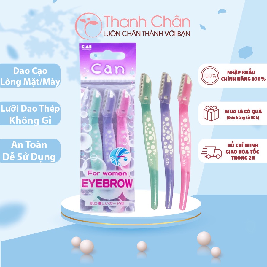 Dao Cạo Lông Mày Nhật Bản KAI CAN
