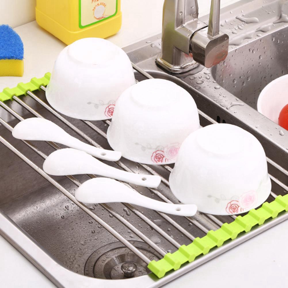 Gía đỡ vật dụng nhà bếp bằng thép không gỉ