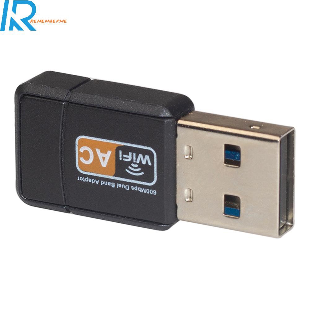 Usb Thu Sóng Wifi 2.0 Không Dây Rememberme. 600mbps 2.4 / 5ghz | BigBuy360 - bigbuy360.vn
