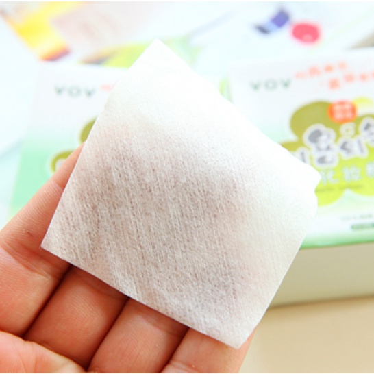 [Hộp 50/100 miếng] Bông tẩy trang du lịch mini  - Bông tẩy trang bỏ túi tiện dụng DUASHOP