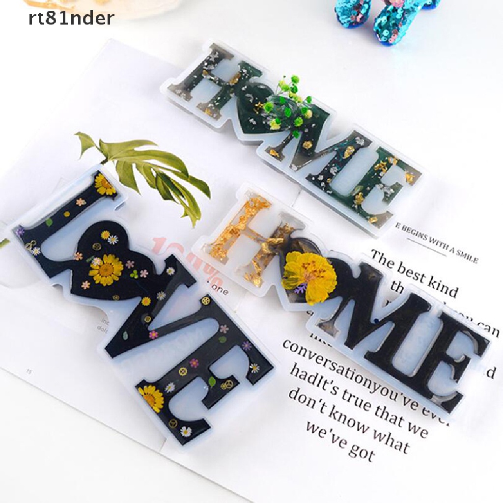 Khuôn Silicone Hình Chữ FAMILY Dùng Để Làm Đồ Trang Trí Thủ Công