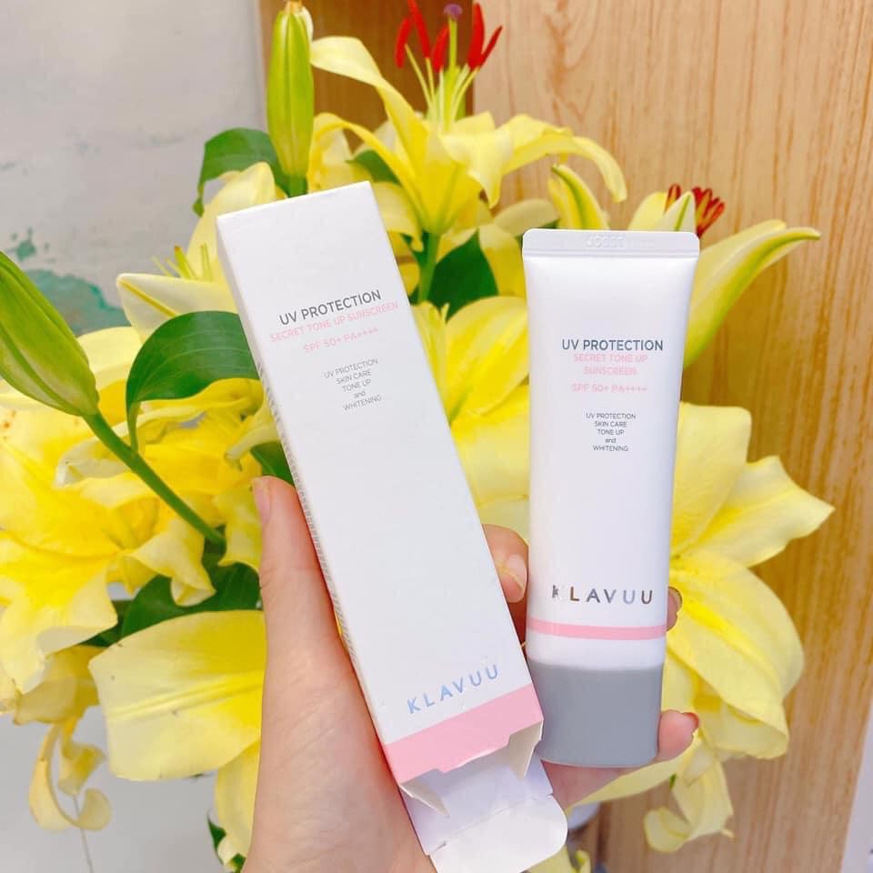 Kem Chống Nắng Nâng Tone Klavuu - Kem Chống Nắng Trang Điểm Hàn Quốc - thuytiencosmetics