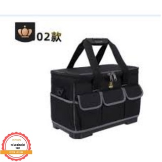 Túi đựng đồ nghề kỹ thuật hình vuông có ngăn phụ kéo khóa