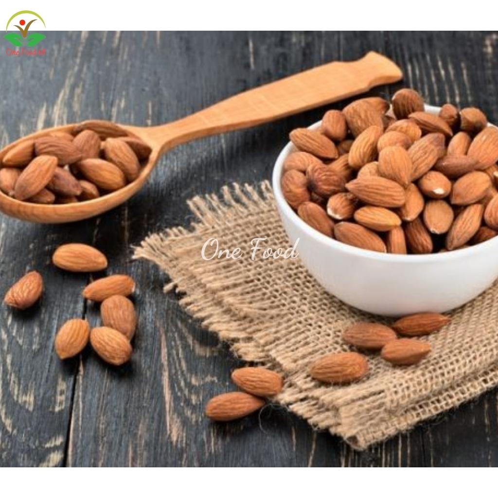 Hạt Hạnh Nhân Mỹ Nguyên Vị Onefood68, Hạnh Nhân Nhập Khẩu Mỹ Tách Vỏ Sấy Chín Dinh Dưỡng Cho Bà Bầu