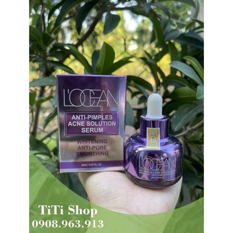 SERUM NGĂN NGỪA VÀ XÓA MỤN, VẾT THÂM, SẸO, TRẮNG MỊN L'OCEAN