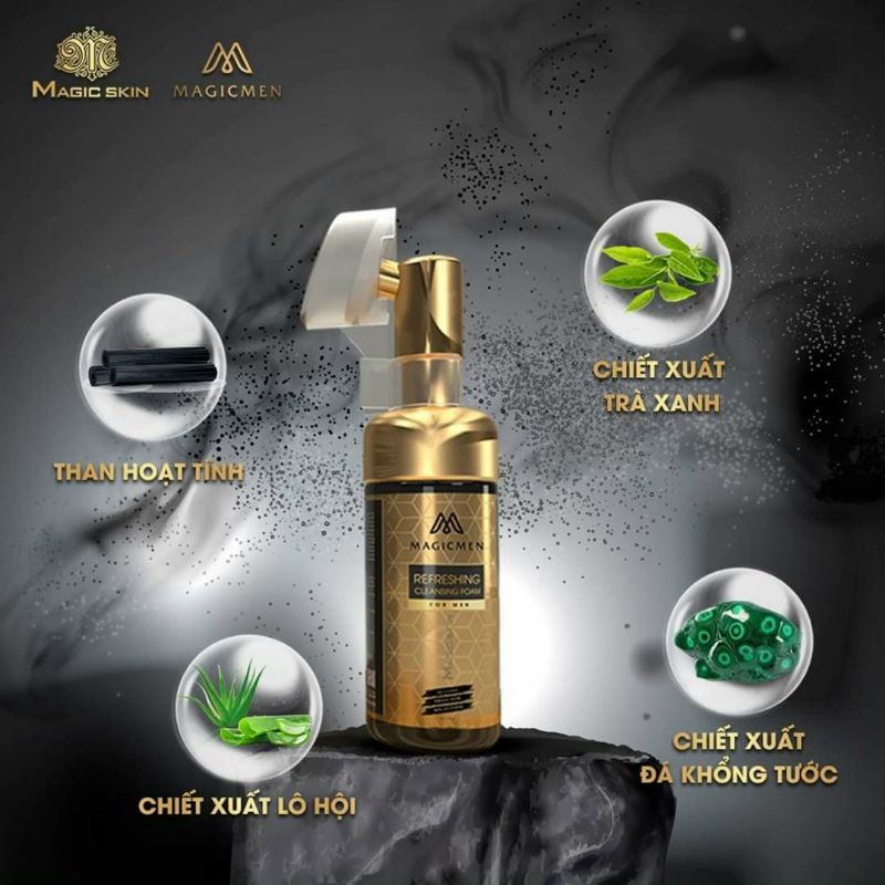 Sữa rửa mặt - Sữa rửa mặt nam magicskin